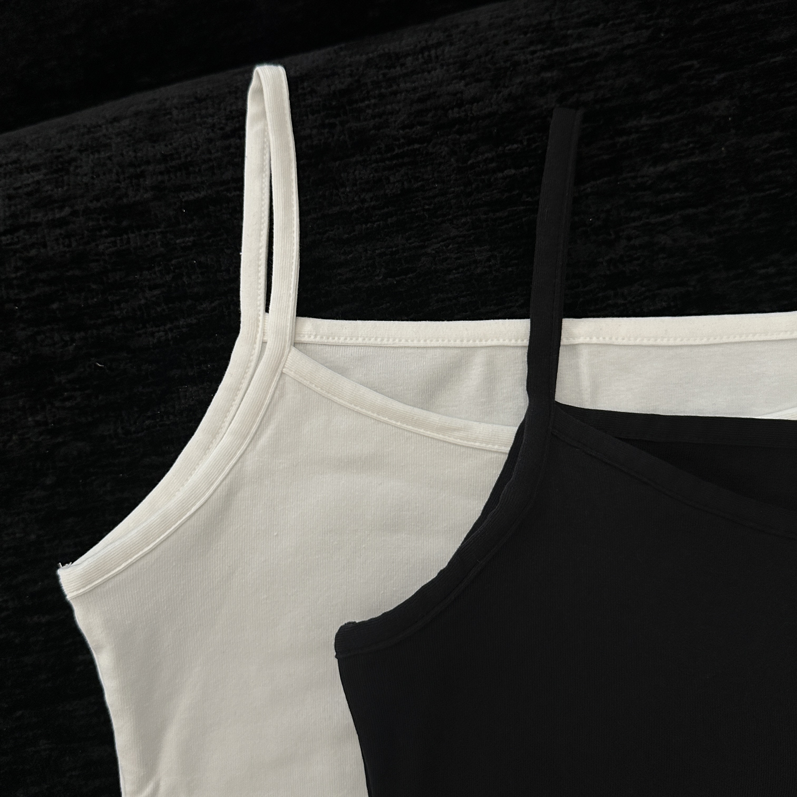 胡贰样「云感呼吸」微胖显瘦百搭透气舒适吊带H002