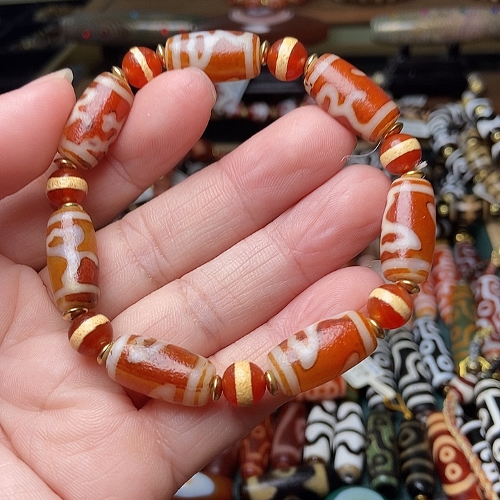 玛瑙/玉髓未镶嵌手链