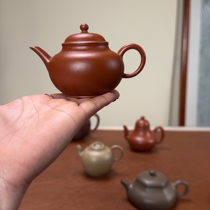 紫砂茶壶水平全手