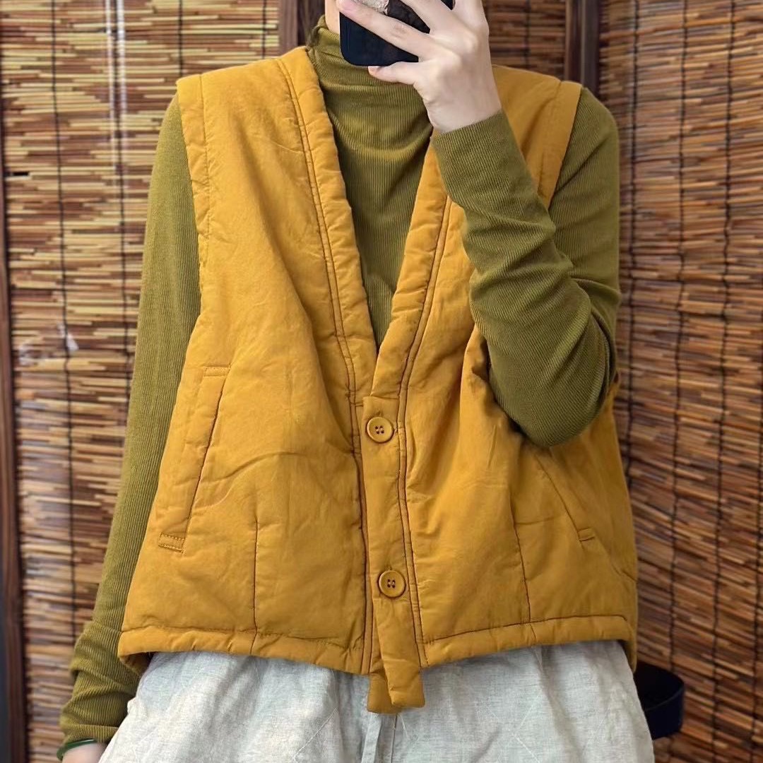 8375棉加棉休闲百搭马甲（加棉）