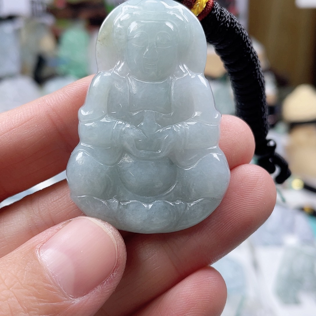 翡翠颈饰未镶嵌0427挂件