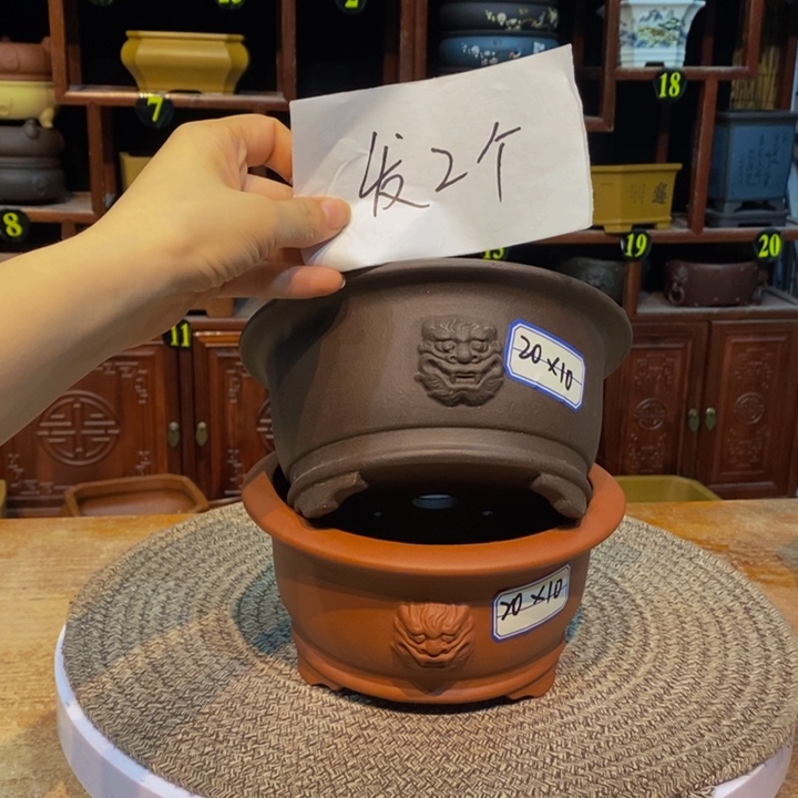 紫砂花盆紫砂艺术