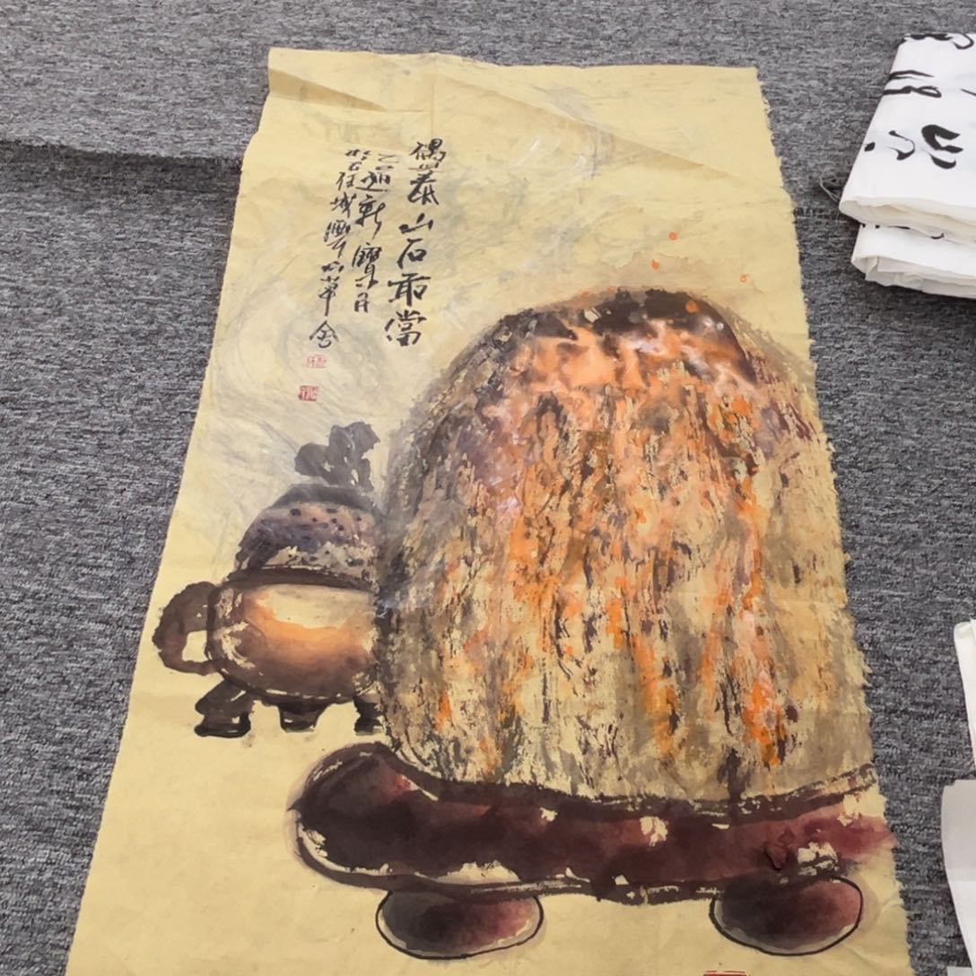 国画杜宝民老师三尺绘画