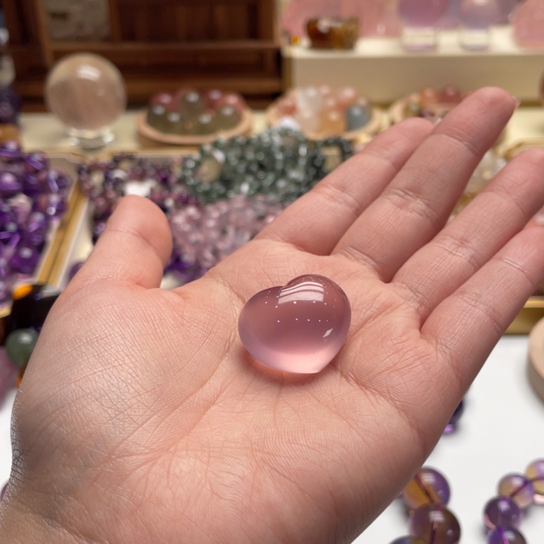 未镶嵌手链水晶你****^定制