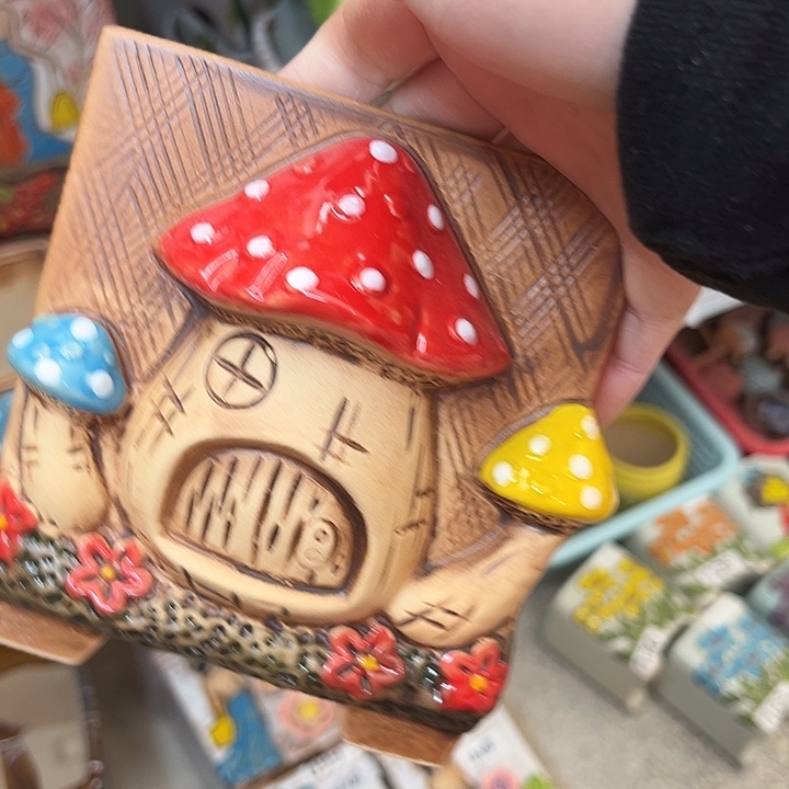 粗陶材质多肉花盆