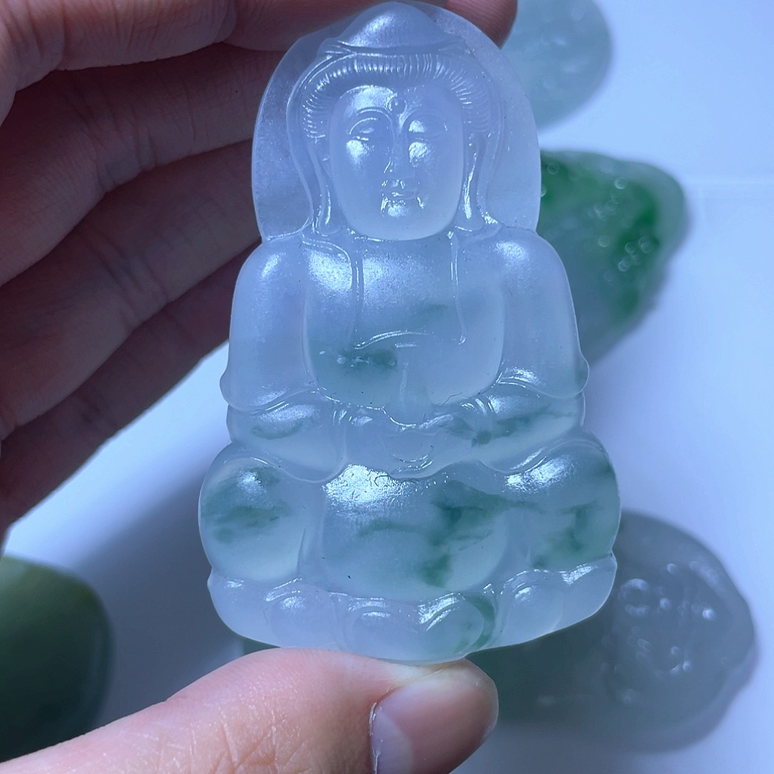 定制翡翠未镶嵌毛货