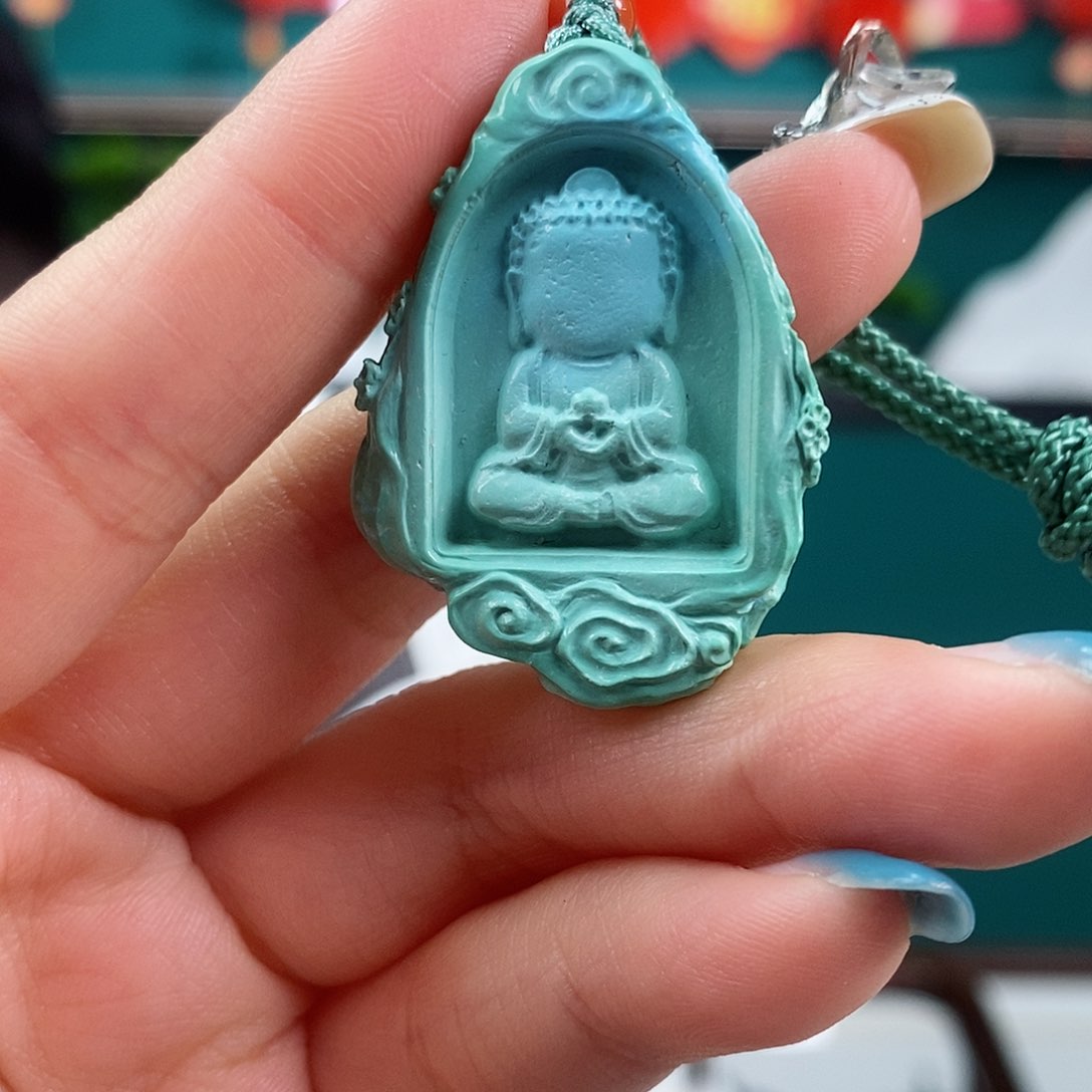 绿松石珠宝奇石未镶嵌