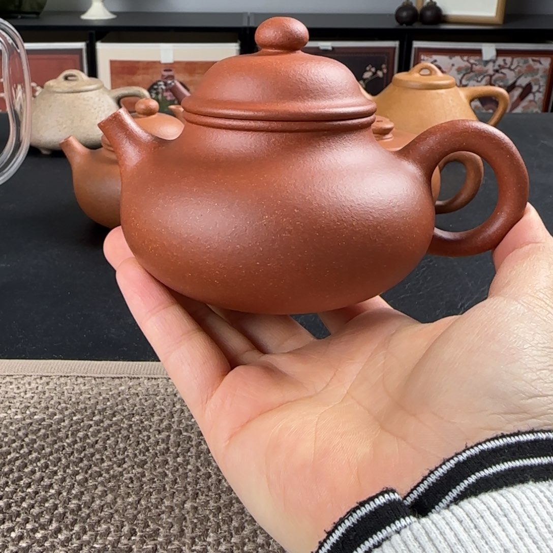 茶壶紫砂微瑕容天