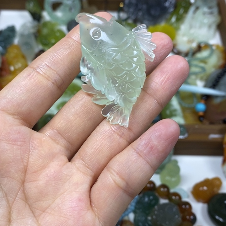 未镶嵌蛇纹石玉吊坠?****3