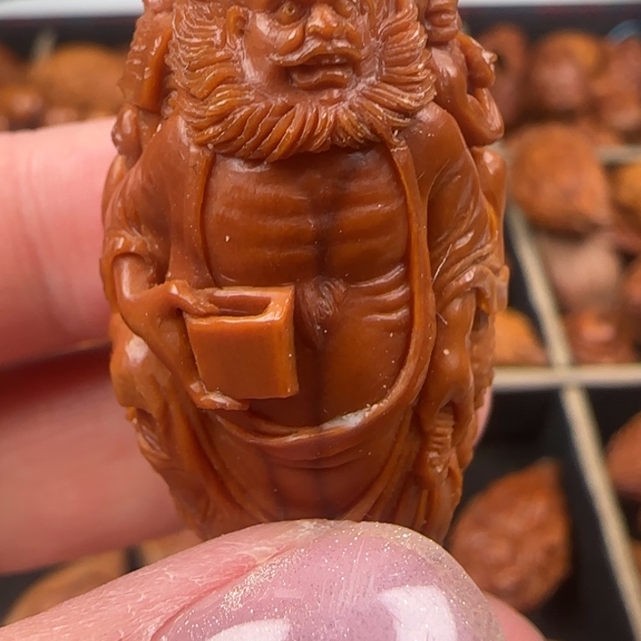 橄榄核手串/手链核雕