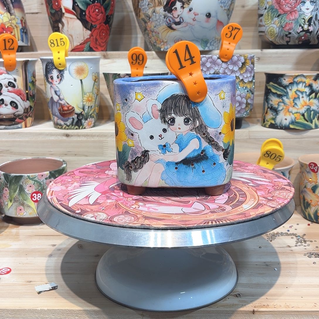 紫砂花盆手工花盆默认微瑕12/12