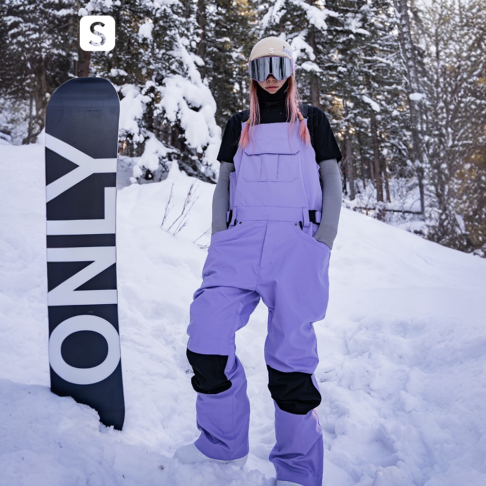 TERROR单板双板滑雪服背带裤女套装男上衣裤子潮穿搭