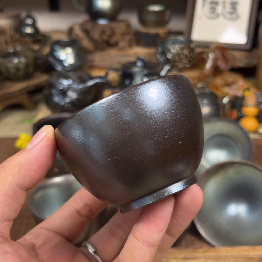 建水紫陶三木柴烧