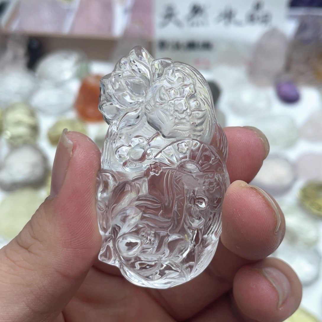 未镶嵌吊坠(不含链)水晶