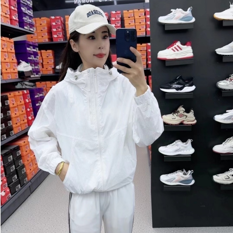 短款外套防晒衣女韩版宽松春夏2025年速干上衣设计感长袖连帽薄款