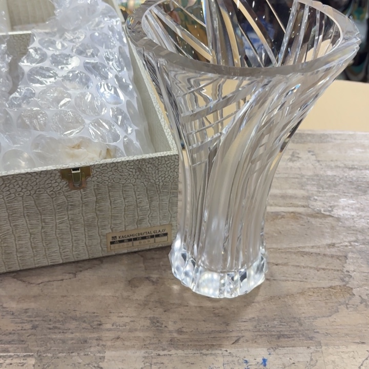 人造水晶古美术置物摆件