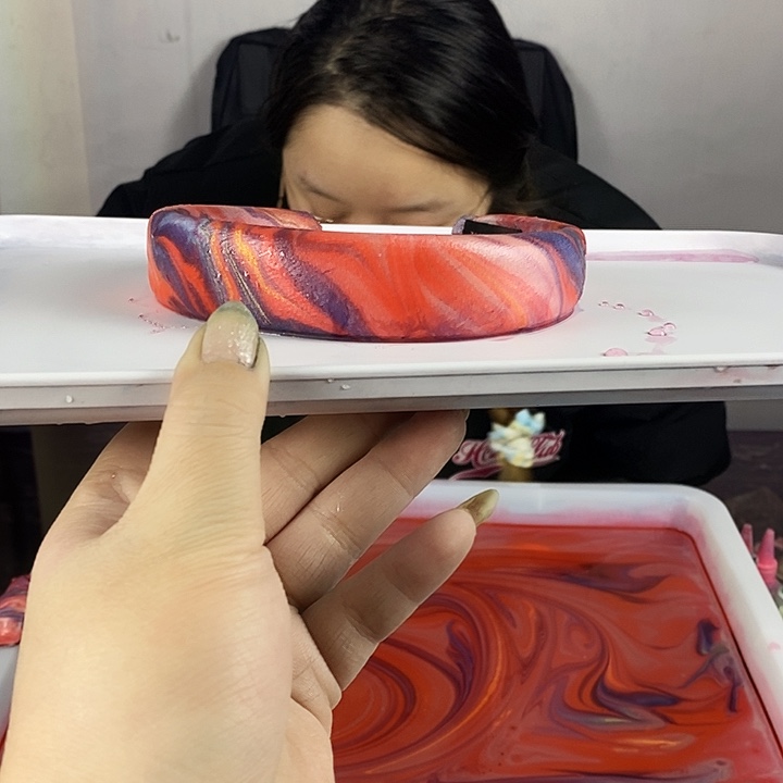 大理石磁石姑姑发箍
