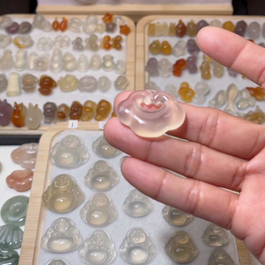 玛瑙/玉髓颈饰合金酷*喵