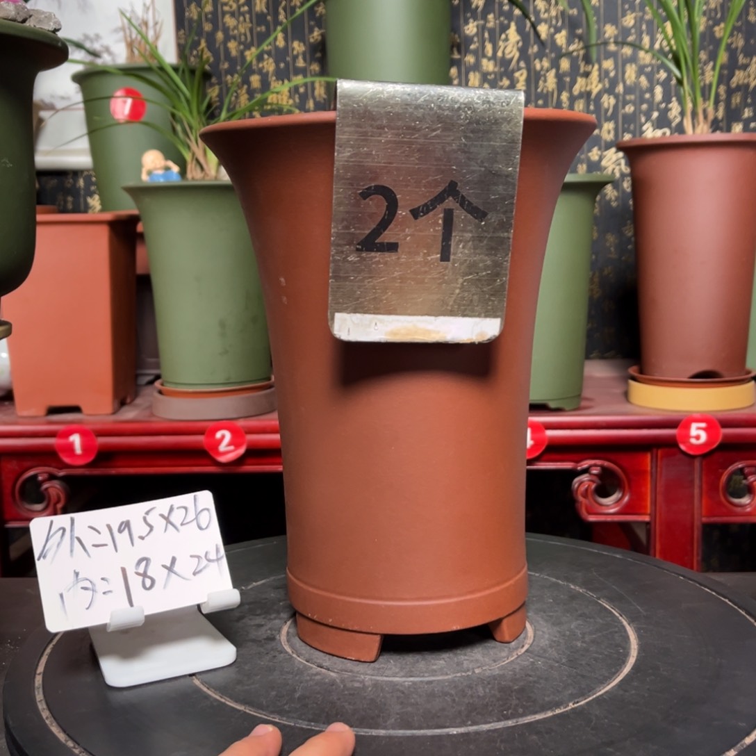 紫砂花盆紫砂花盆