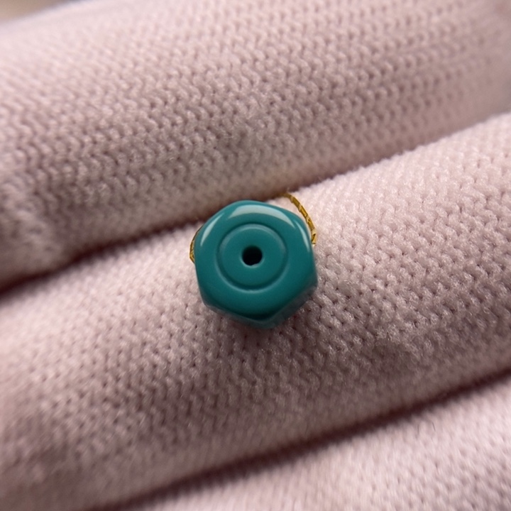 未镶嵌绿松石珠宝奇石线束8.1mm福利款AA1051