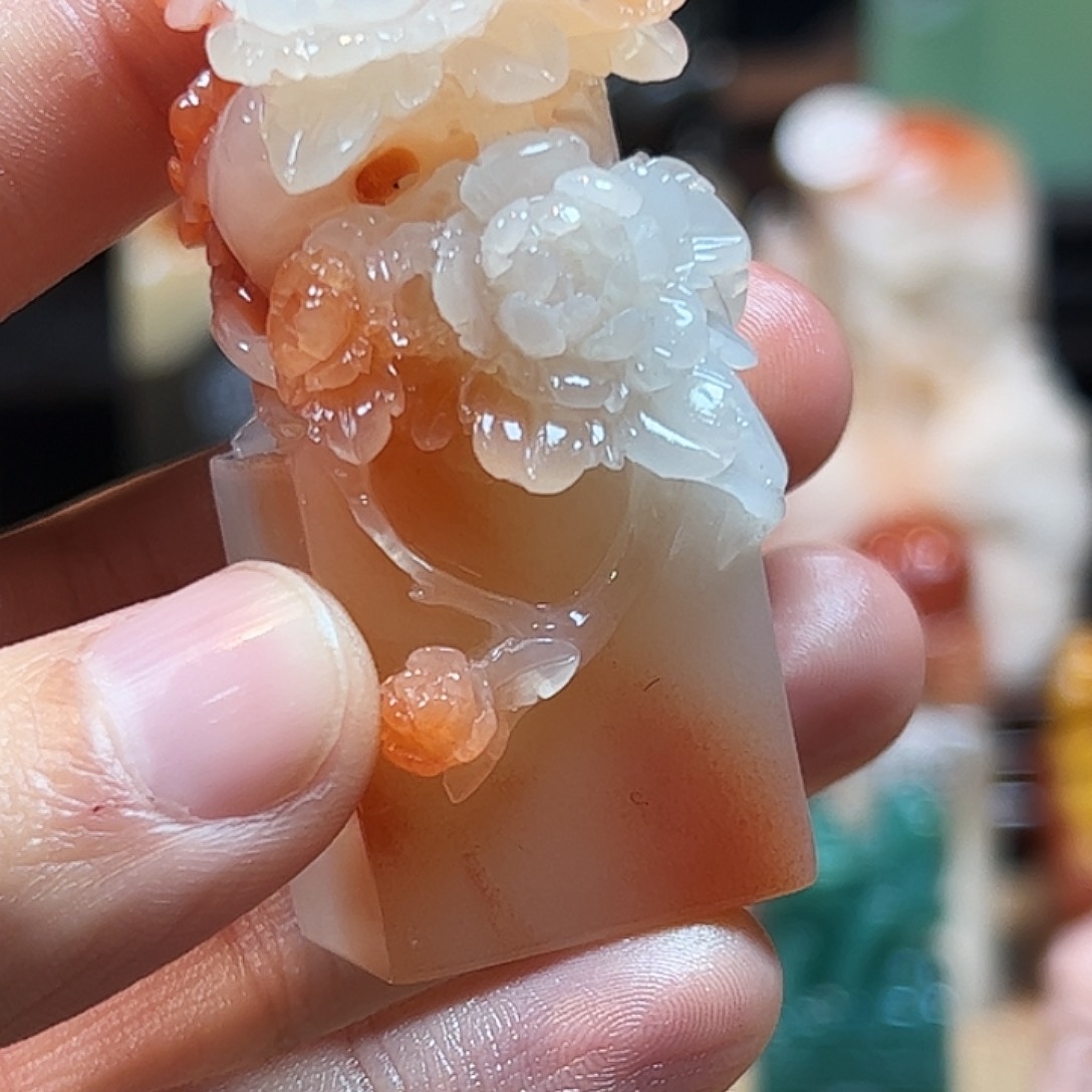 寿山石印石石*寿山石印章3