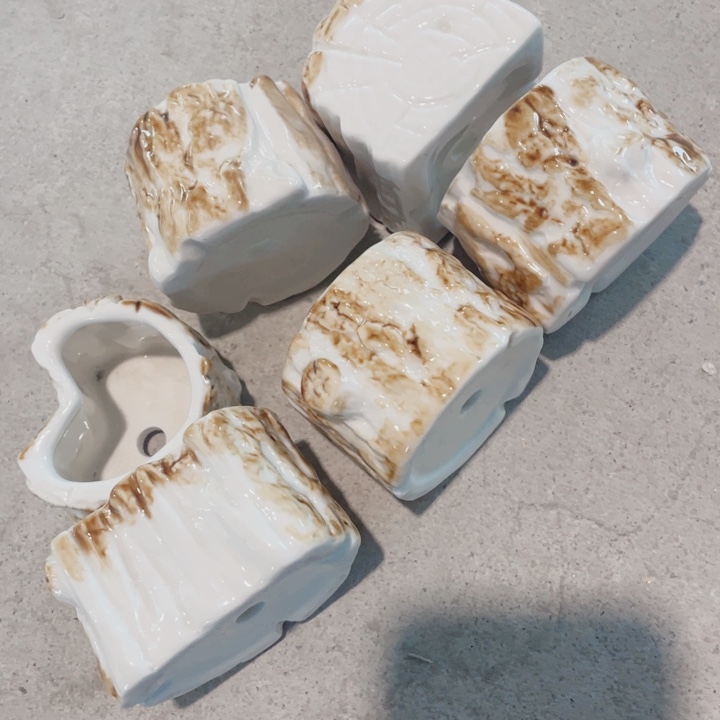 陶瓷开波浮力炸拇指盆