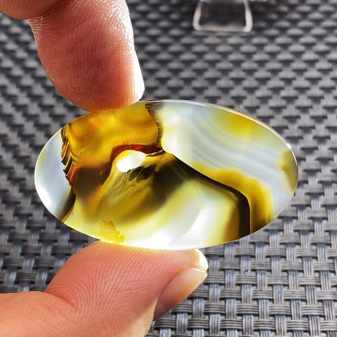 玛瑙/玉髓未镶嵌吊坠(不含链)819