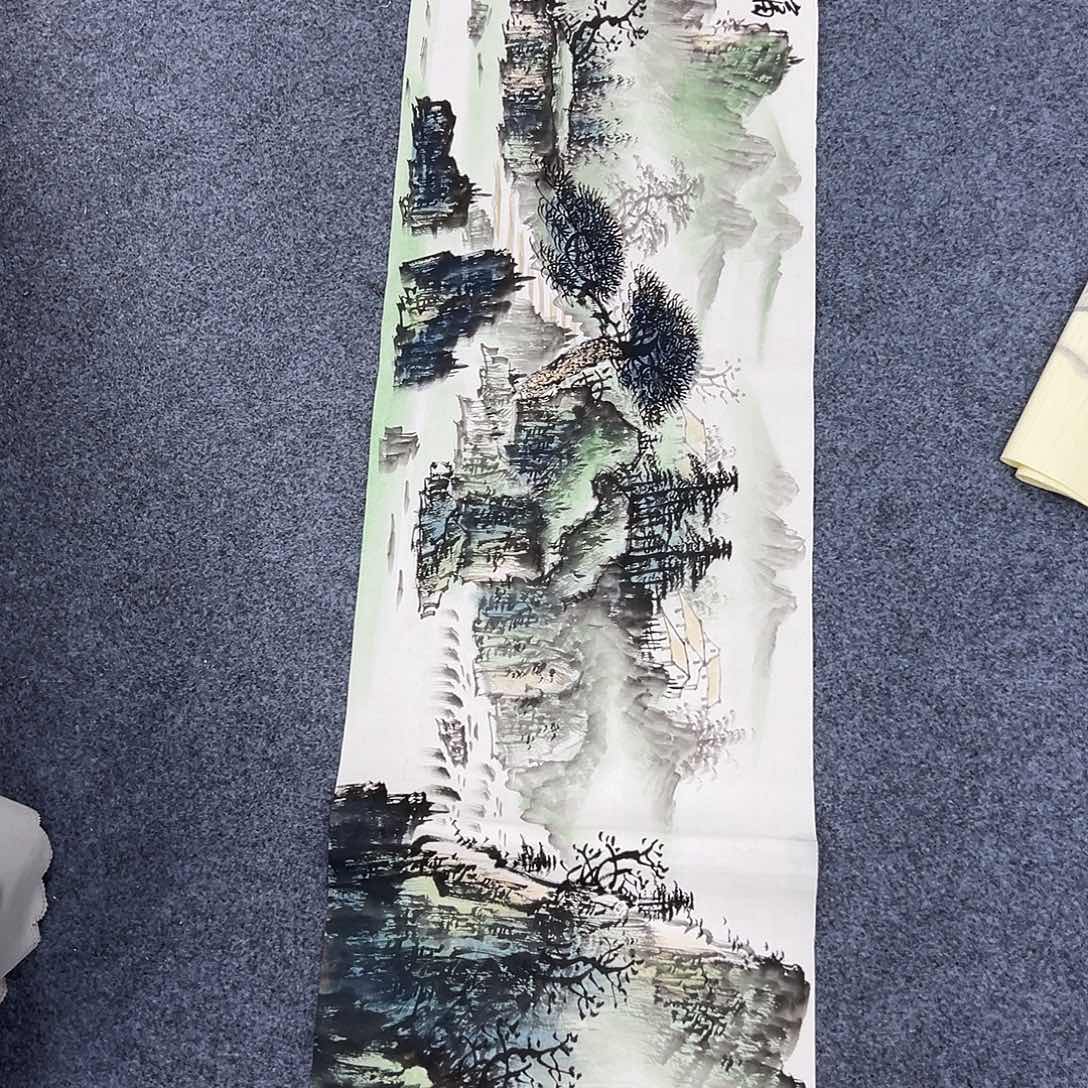 国画国画作品宣纸纯手绘