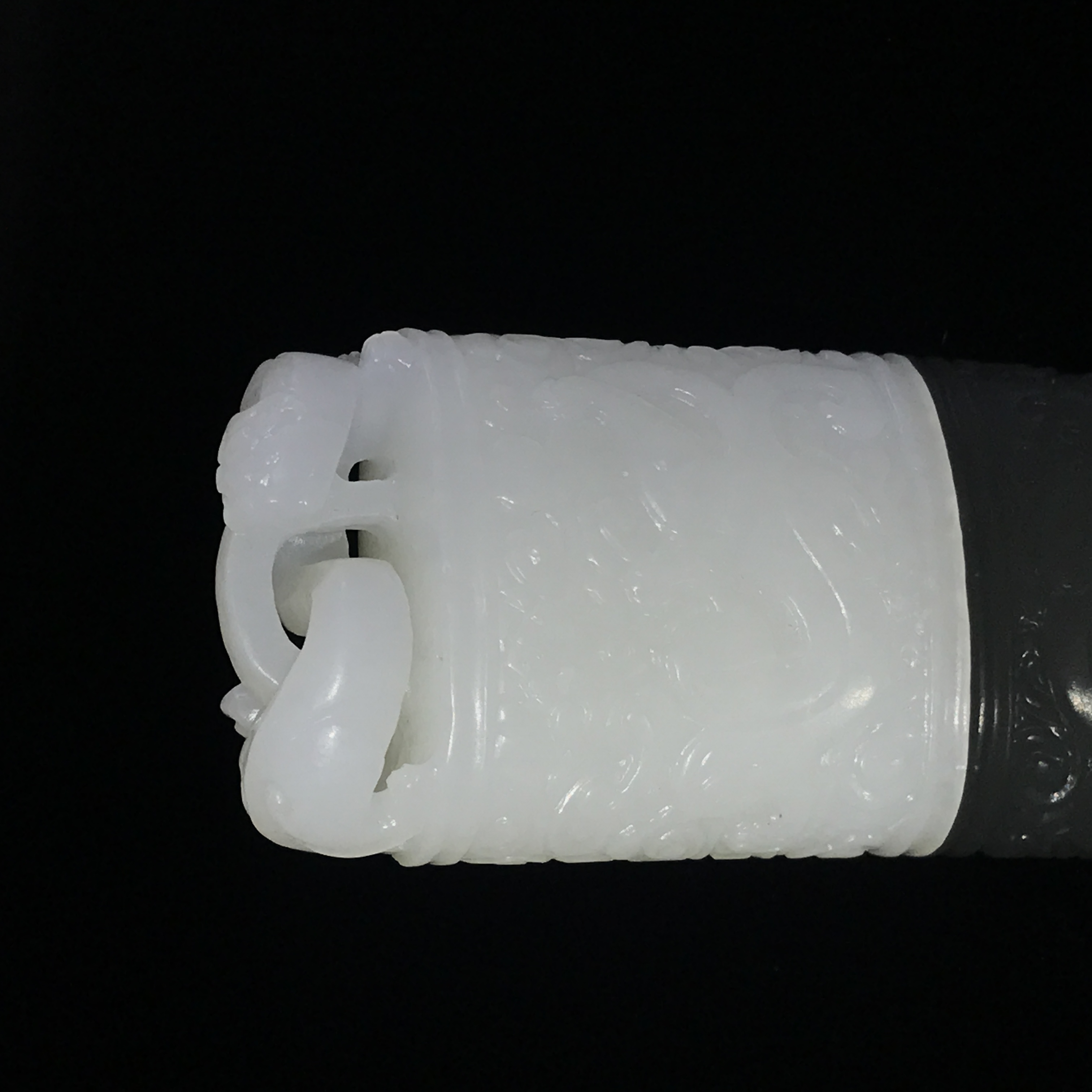 晚清民国和田玉印章/HY545326/金玉良缘/槐荫山房