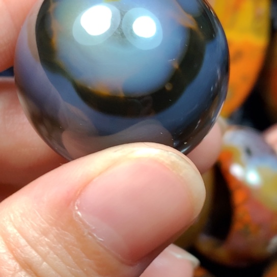 用***5玛瑙/玉髓未镶嵌颈饰