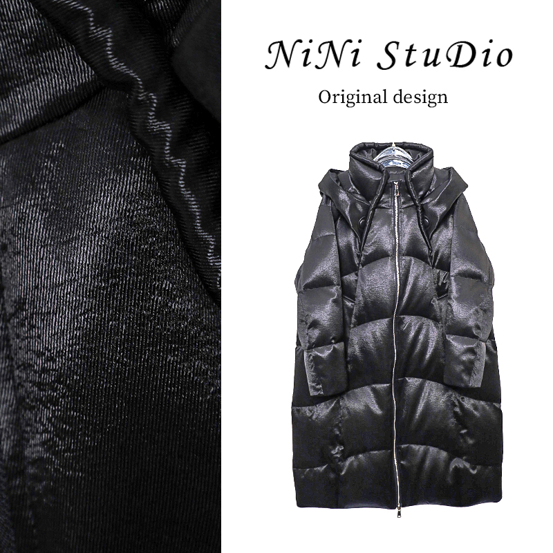 “女王的骑士” 100%醋酸90高纯度白鹅绒女高级爆款长款连帽251225