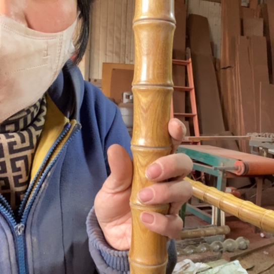 研*绿檀竹节31.5x3.6