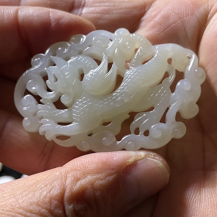 和田玉挂件未镶嵌