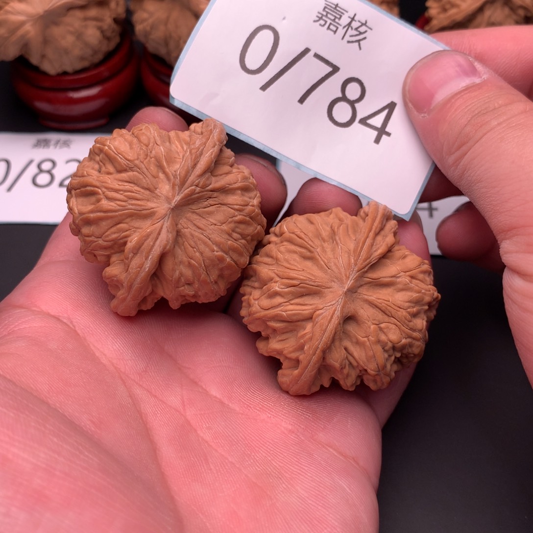 文玩核桃把件全品山地正磨46