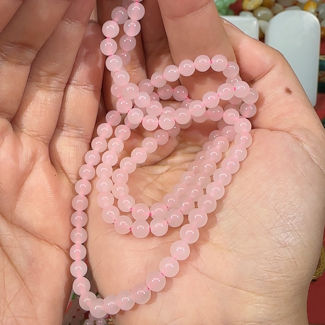 和田玉手链未镶嵌卡5