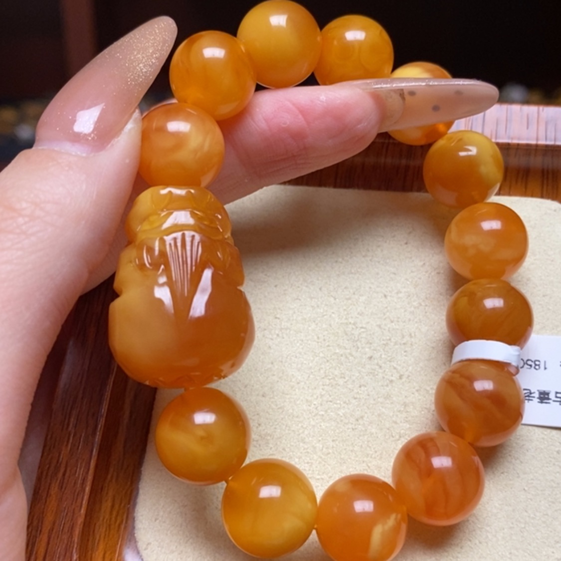 【闪购商品】蜜蜡手链未镶嵌手串