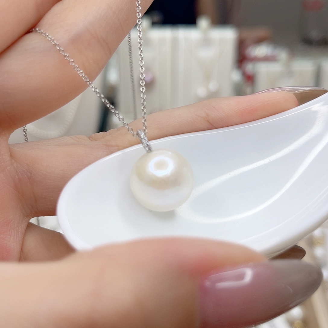 淡水珍珠合金吊坠(赠链)