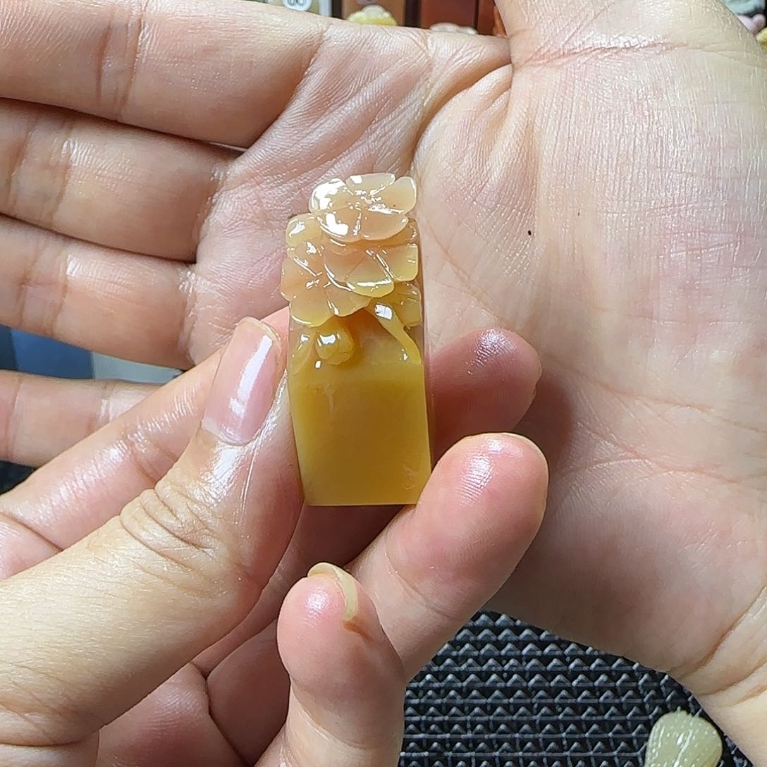 老挝石印石1.6/1.6/3.6cm