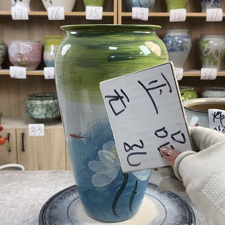 缸13zp景德镇陶瓷花盆