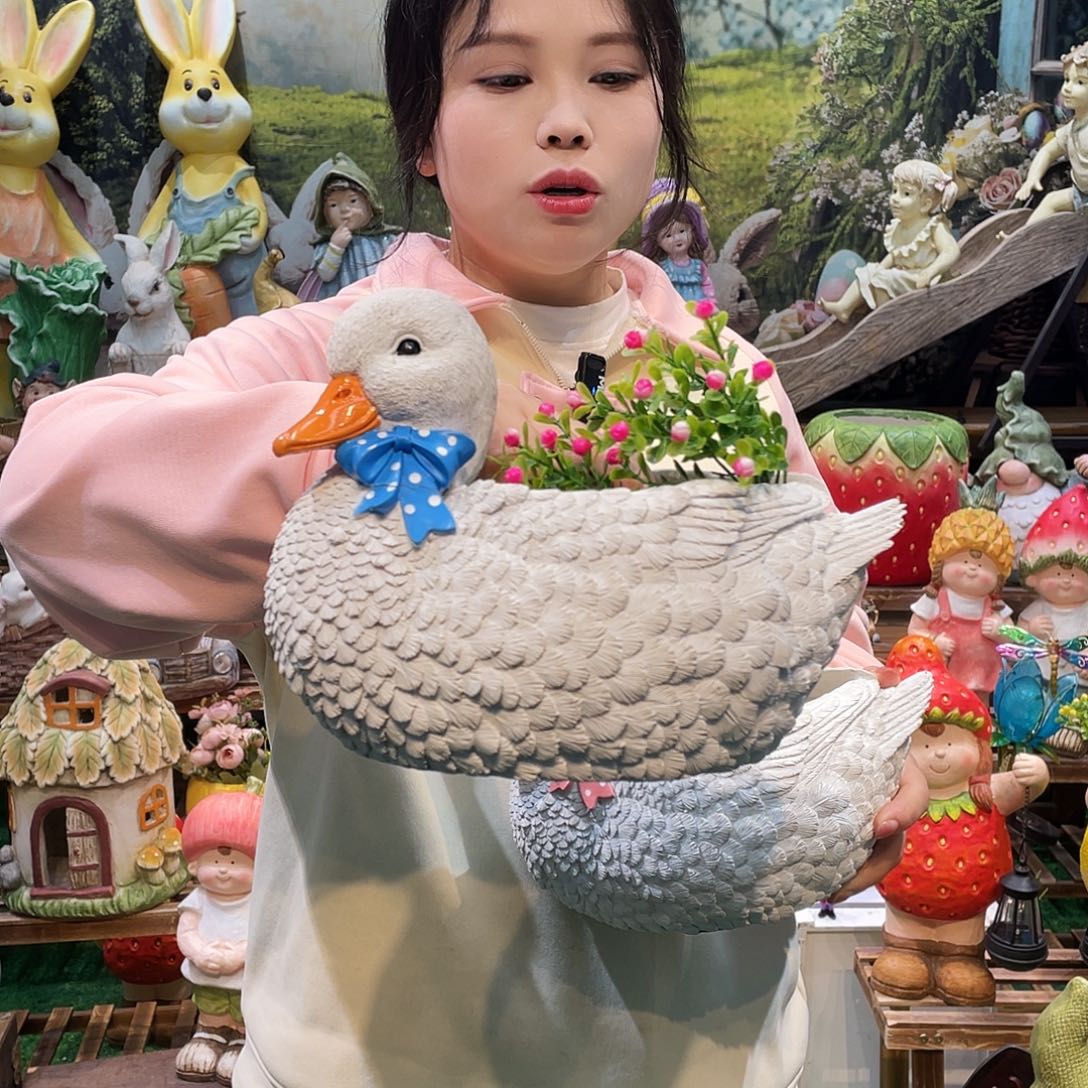 摆件花园摆件红红火火