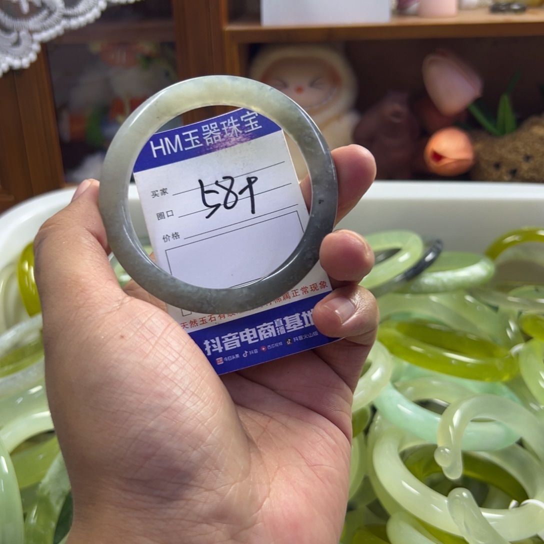 未镶嵌蛇纹石玉手镯448