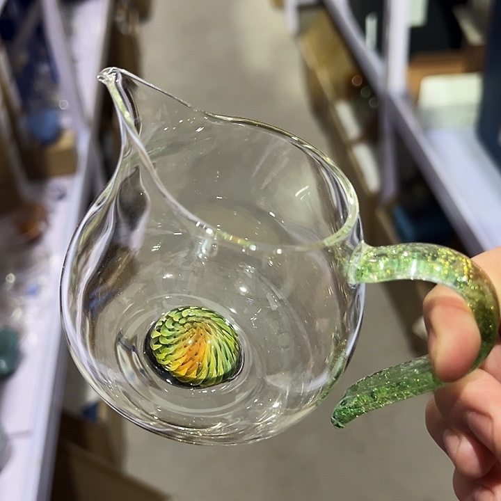 孤品 玉见 绿凤尾绿金 