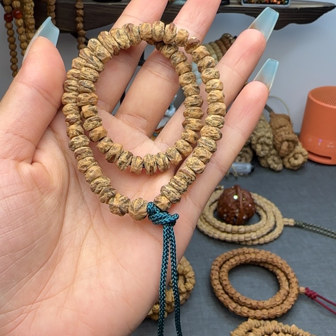 一***萝柏木手串/手链红牙药片