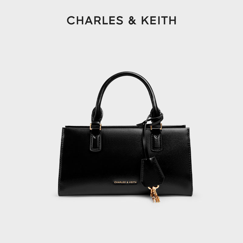 CHARLES & KEITH【琥珀风】Kerry横版戴妃单肩斜挎包30271481