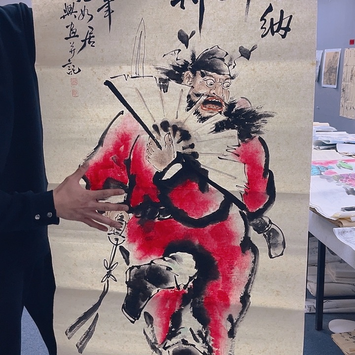 国画纯手绘字画宣纸