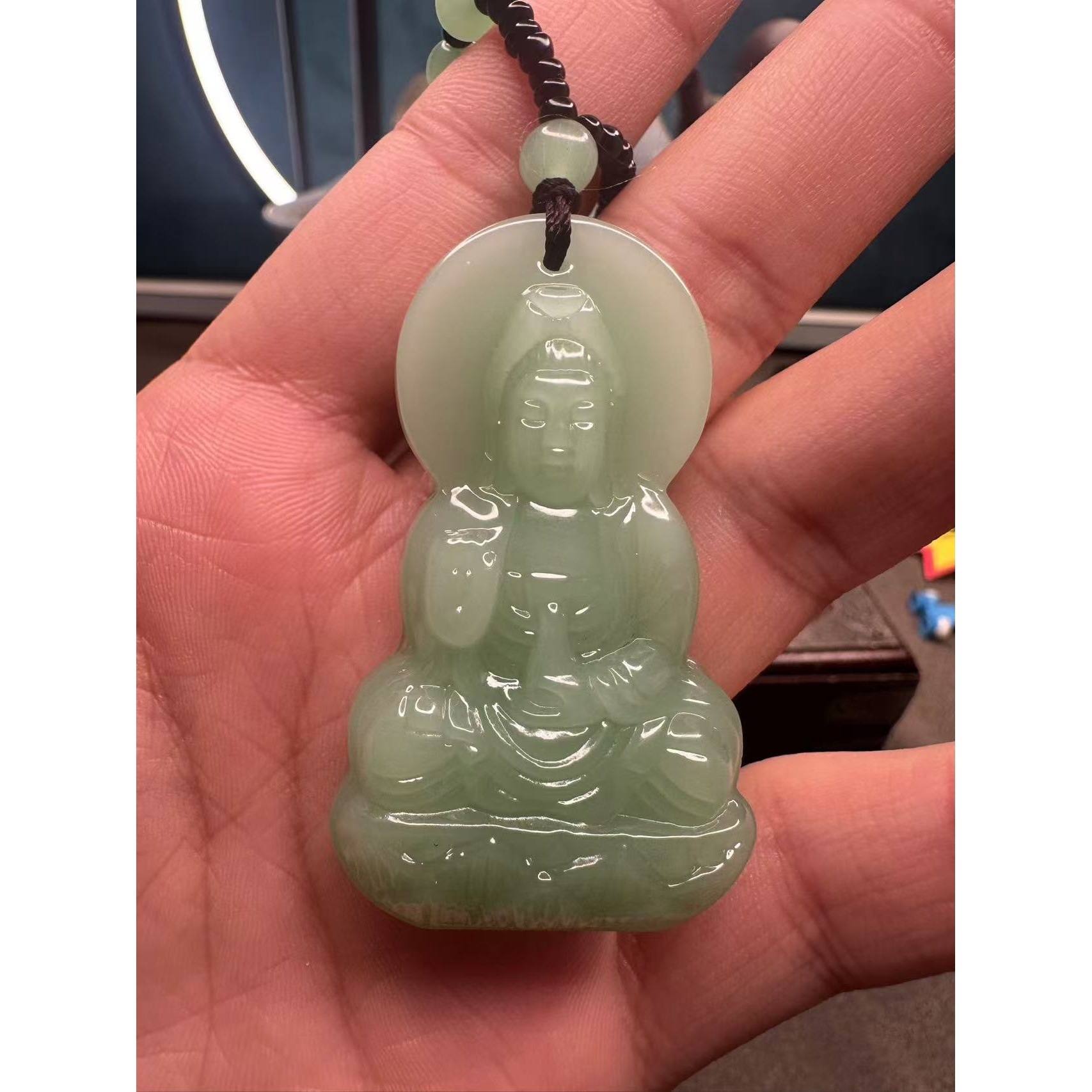 P92025夏季新款毛衣链时尚百搭绿色首饰xl718