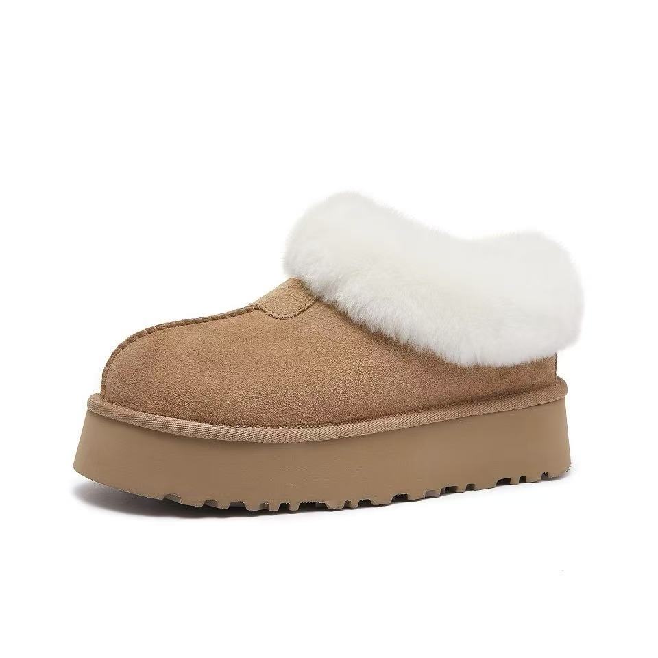 【阿伟专属】厚底塔茨特 桑坡，皮毛一体雪地靴抗寒女鞋2024新款时尚