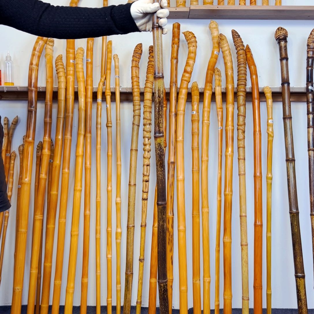 都**的1401紫竹杖登山杖手持拐棍