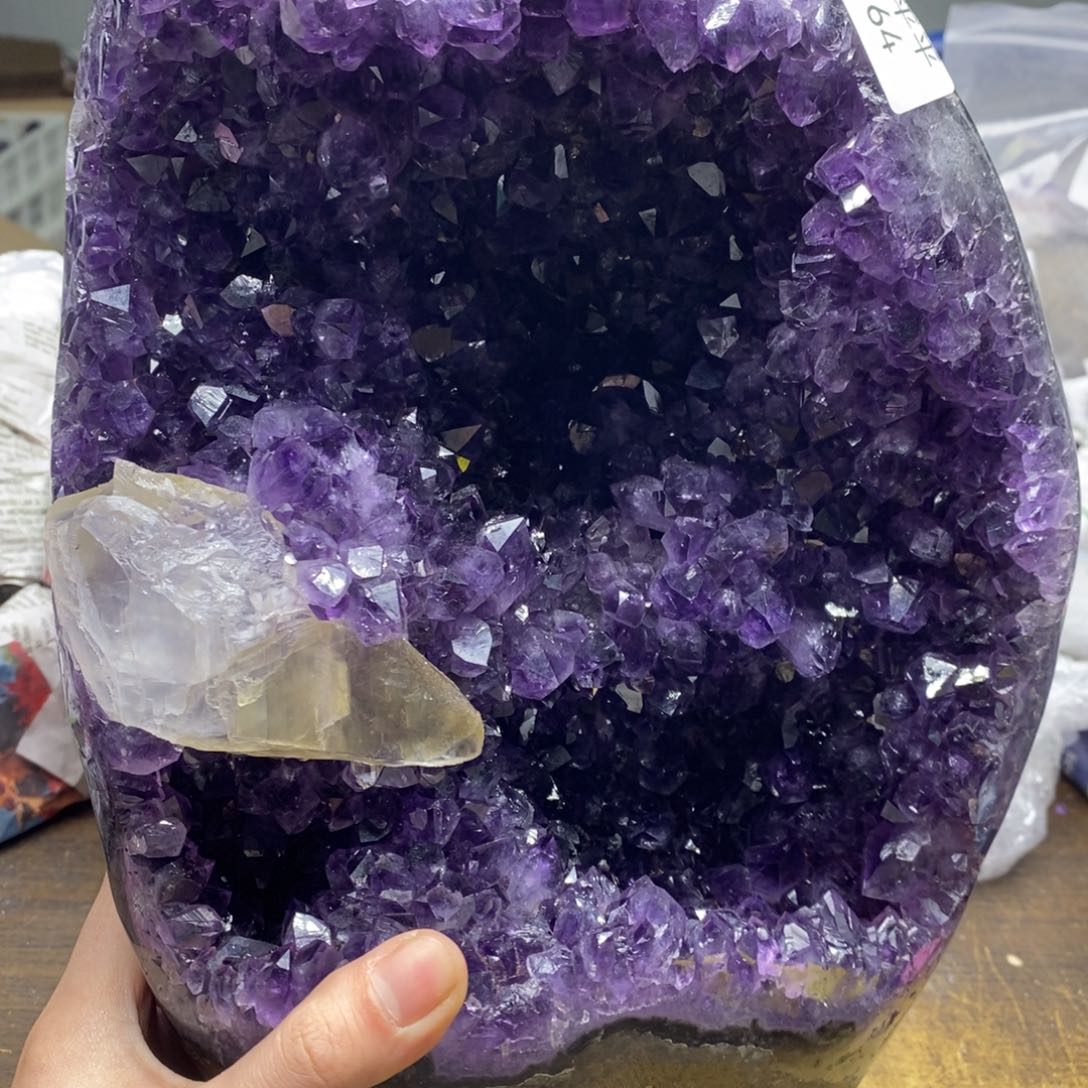 紫晶乌拉圭未镶嵌+****e