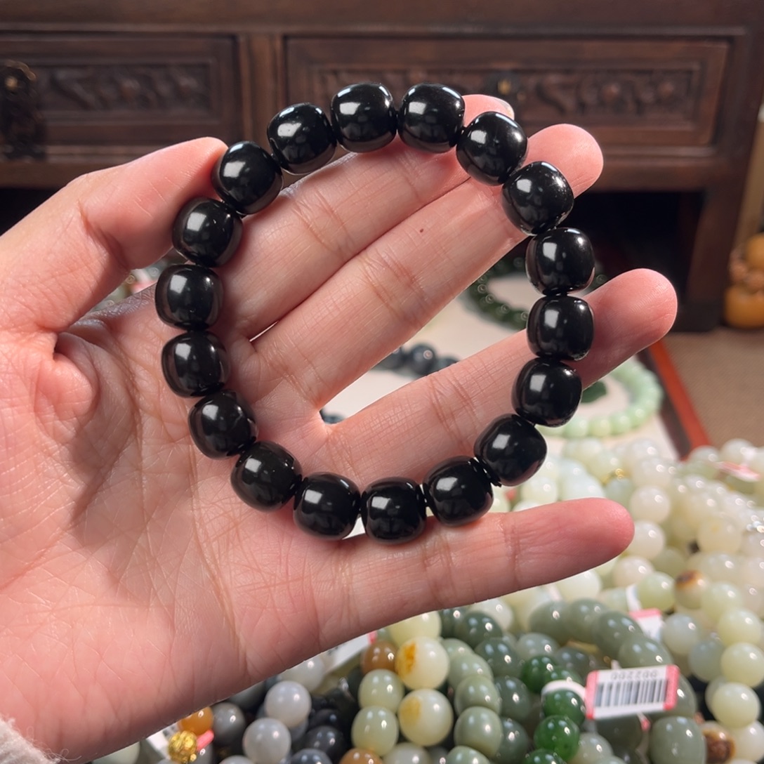 和田玉未镶嵌手链多样性拍一发一